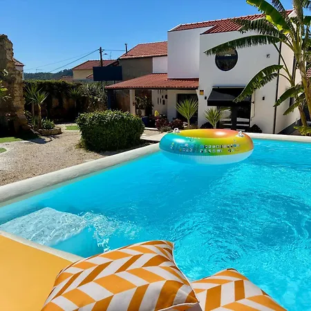 Familiar Com Piscina E Jacuzzi A 30 Min De Lisboa Dom wakacyjny *